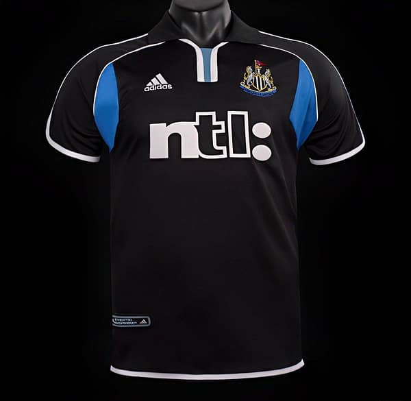 Retro 01/02 Newcastle United Away Black Jersey