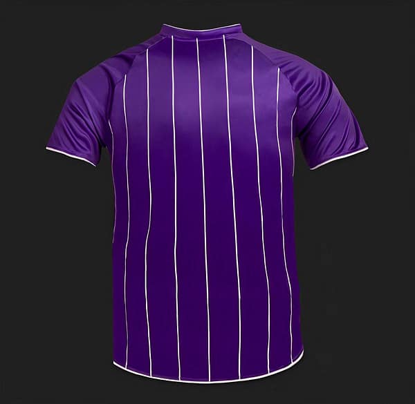 Retro 07/08 Manchester City Away Purple Jersey - Image 2