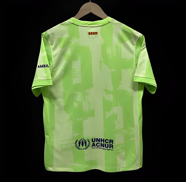 24/25 Barcelona Third Green Jersey - Image 2