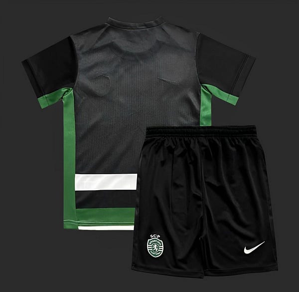 24/25 Kids Sporting Lisbon Home Jersey - Image 2
