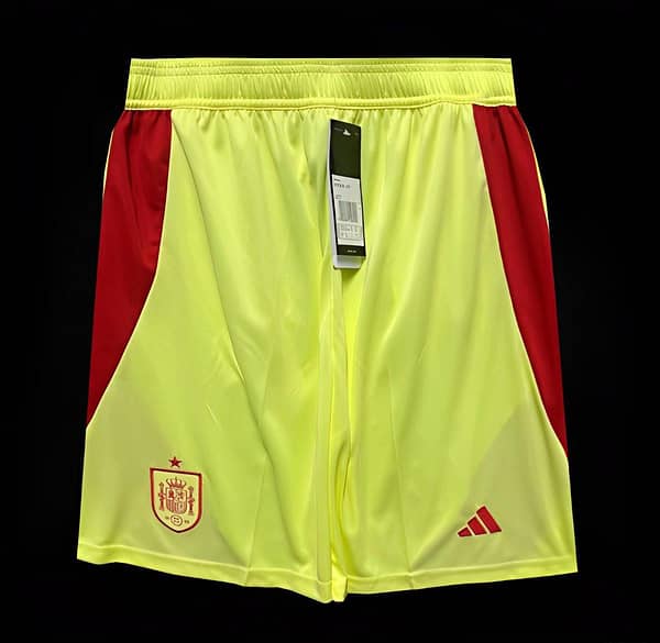 2024 Spain Away Yellow Shorts
