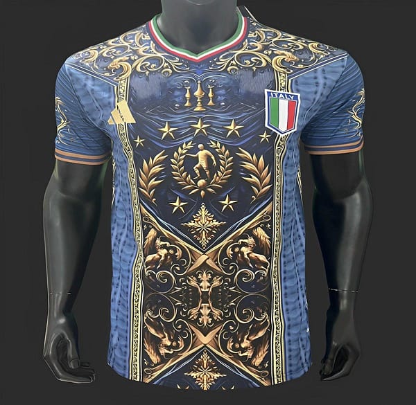 2024 Italy Navy Special Pre-Match Jersey