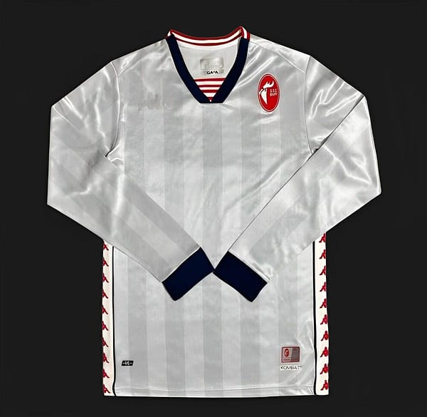 24/25 SSC Bari Silver Long Sleeve Limited Jersey