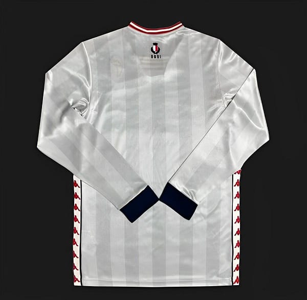 24/25 SSC Bari Silver Long Sleeve Limited Jersey - Image 2
