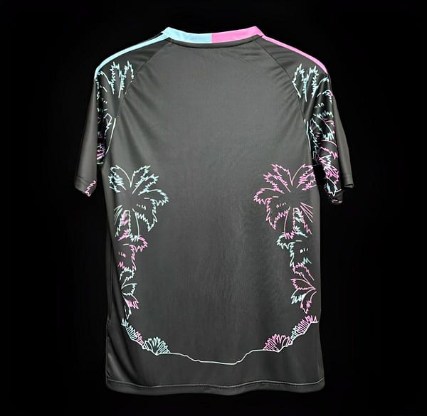 24/25 Inter Miami Black Coconut Tree Pattern Special Jersey - Image 2