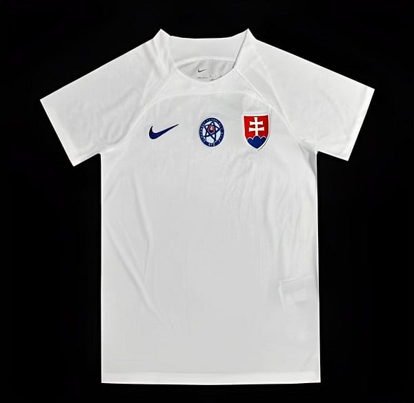 2024 Slovakia Away White Jersey
