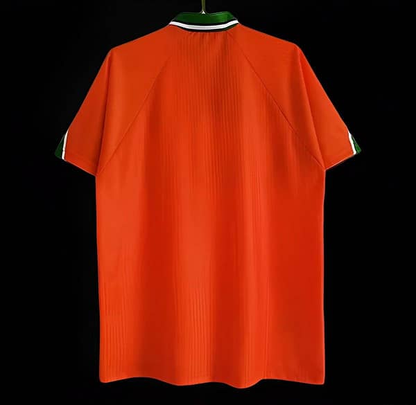 Retro 1997 Ireland Away Orange Jersey - Image 2