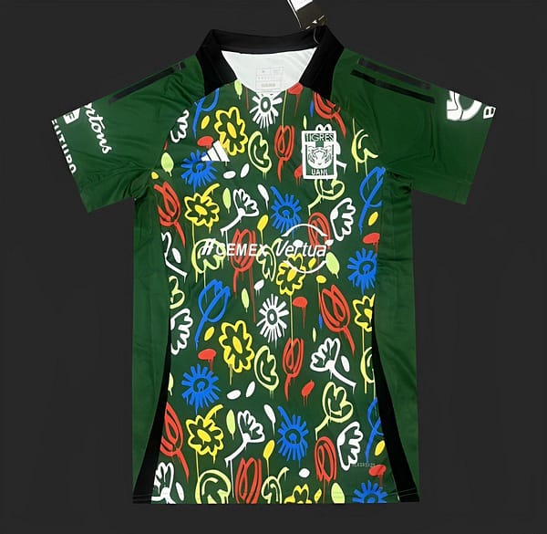 24/25 Tigres UANL Earth Day 2024 Green Jersey