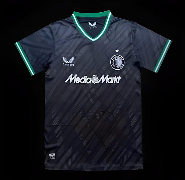 24/25 Feyenoord Rotterdam Away Black Jersey