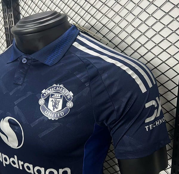 Player Version 24/25 Manchester United Away Navy Jersey - Image 4