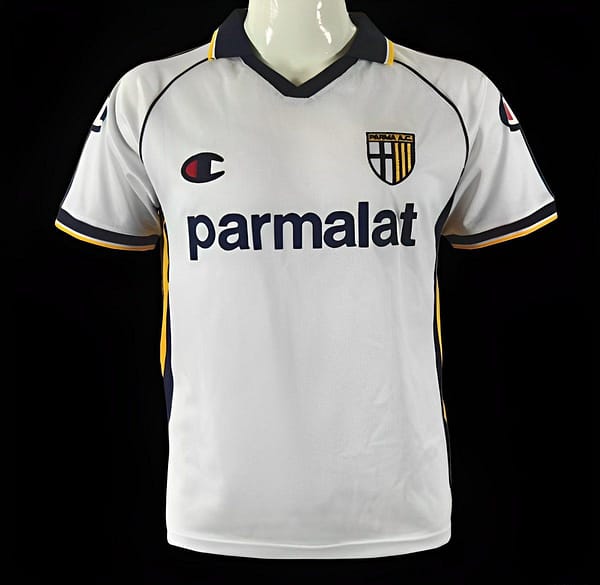 Retro 03/04 Parma Away White Jersey