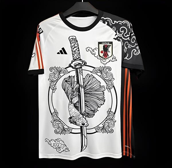 2024 Japan White Tsubasa Special Jersey