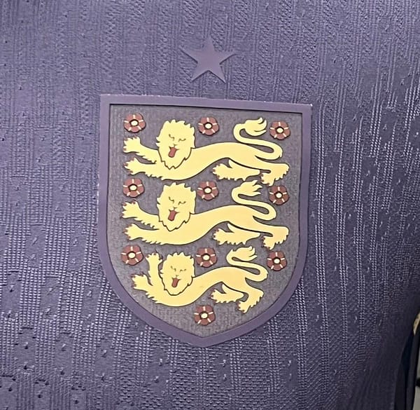 Player Version 2024 England Away Long Sleeve Jersey - Image 8