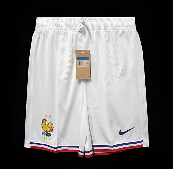 2024 France White Shorts