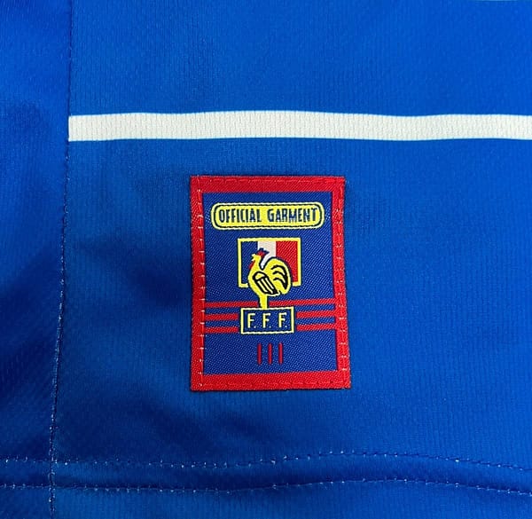 Retro 1998 Kids France Home Jersey - Image 6