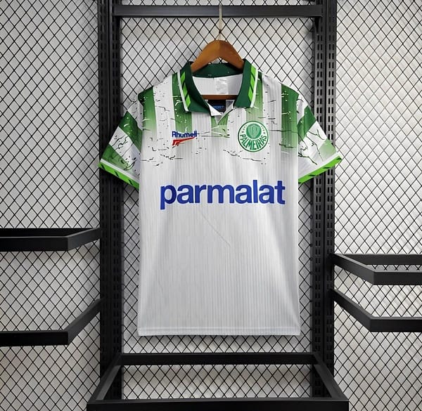 Retro 96/97 Palmeiras Away White Jersey