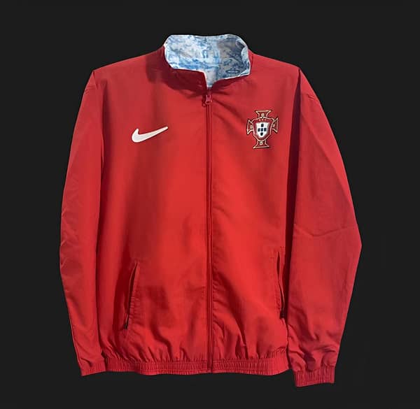 2024 Portugal Reversible Blue/Red Full Zipper Jacket - Image 2