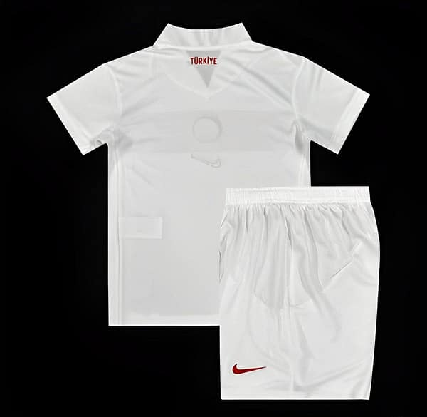 2024 Kids Turkey Away White Jersey - Image 2