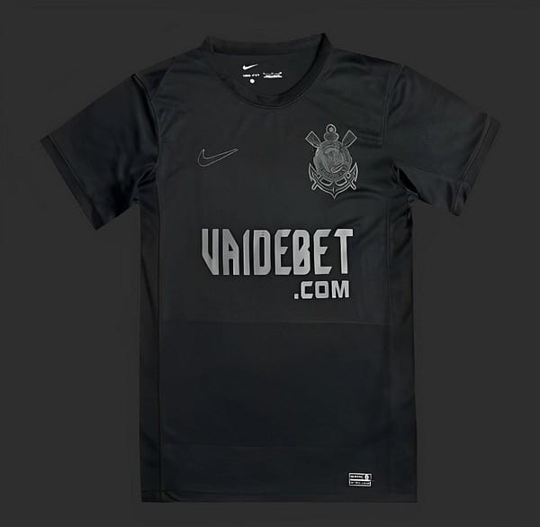 24/25 Corinthians Away Black Jersey