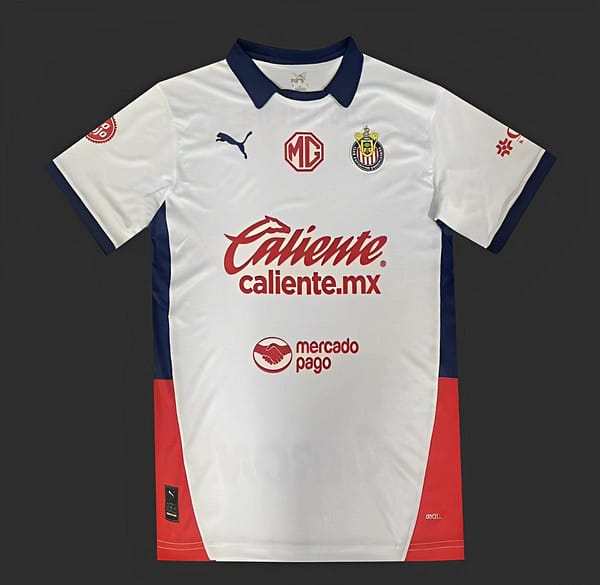 24/25 Chivas Guadalajara Away White Jersey