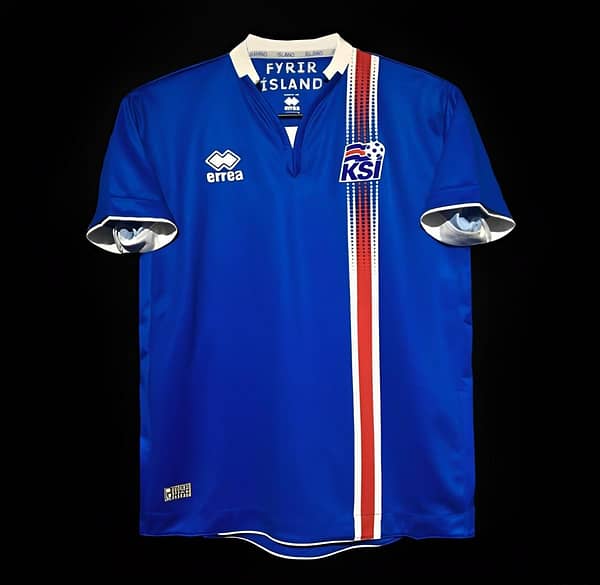 Retro 2016 Iceland Home Jersey
