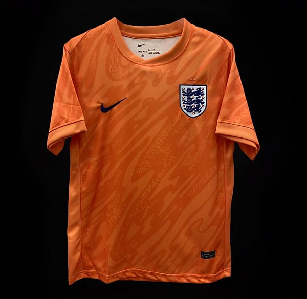 2024 England Orange Goalkeeper Jersey