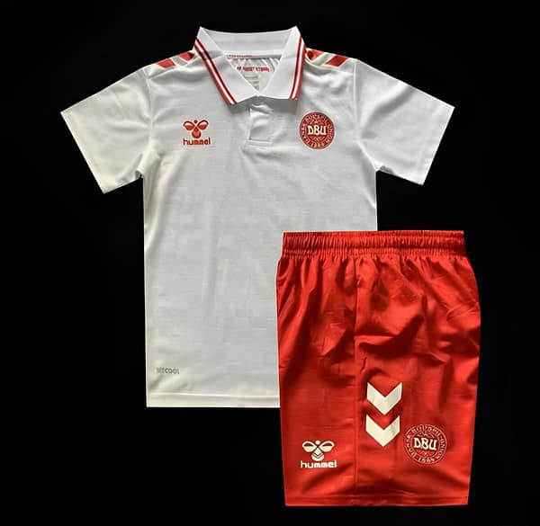 2024 Kids Denmark Away Jersey