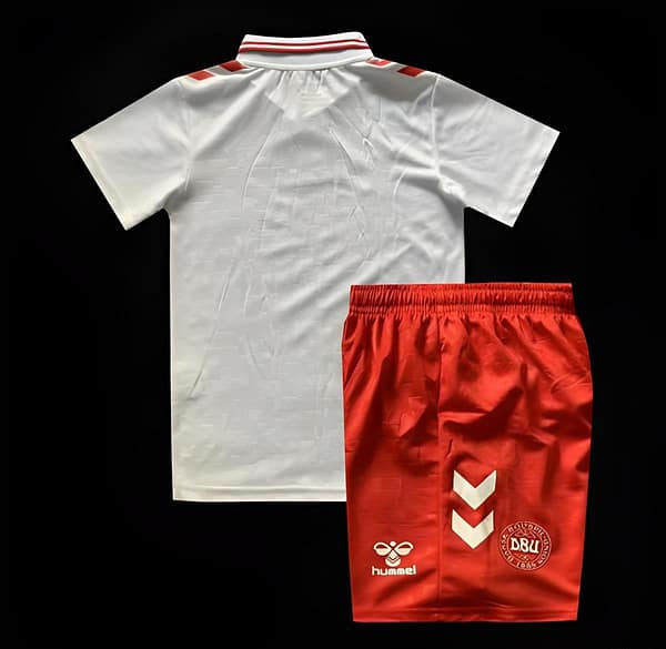 2024 Kids Denmark Away Jersey - Image 2