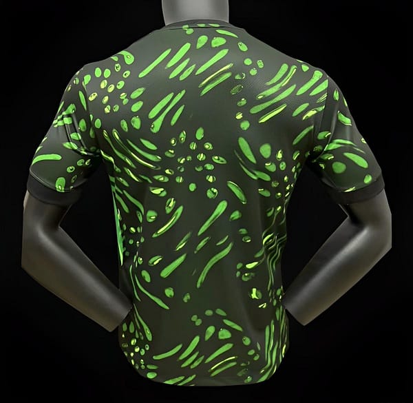 Player Version 2024 Nigeria Away Green Jersey - Image 2
