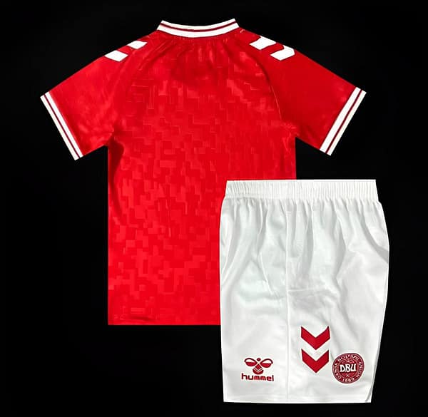 2024 Kids Denmark Home Jersey - Image 2