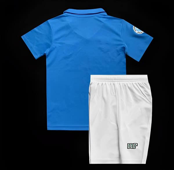 Retro Kids 87/88 Napoli Home Jersey - Image 2