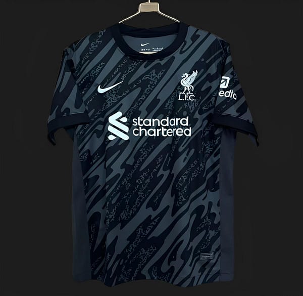 24/25 Liverpool Black Goalkeeper Jersey