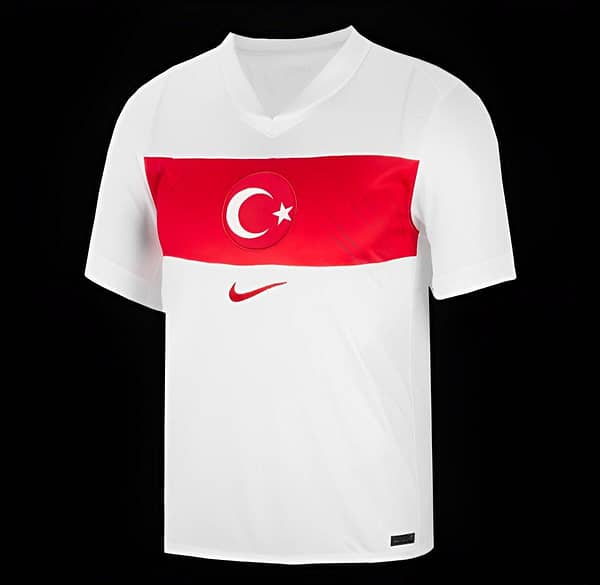 2024 Turkey Away White Jersey