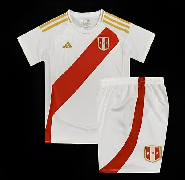 2024 Kids Peru Home Jersey