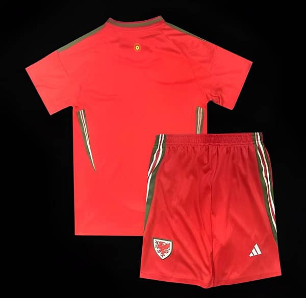 2024 Kids Wales Home Jersey - Image 2