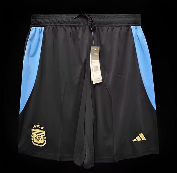2024 Argentina Home Black Shorts