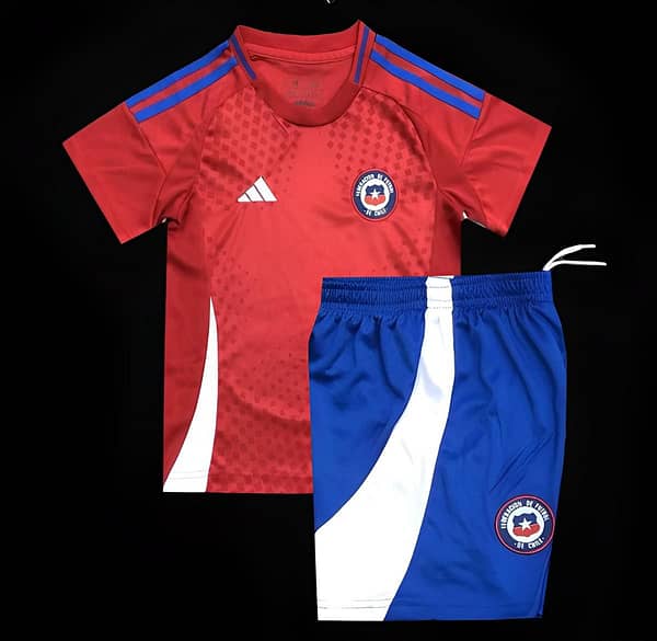 2024 Kids Chile Home Jersey