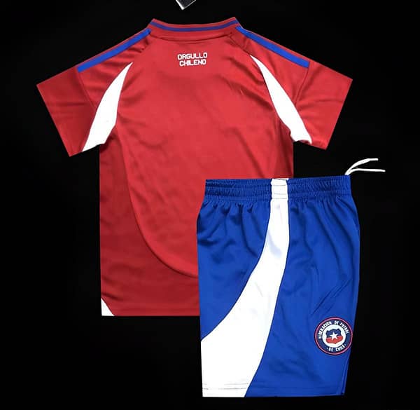 2024 Kids Chile Home Jersey - Image 2