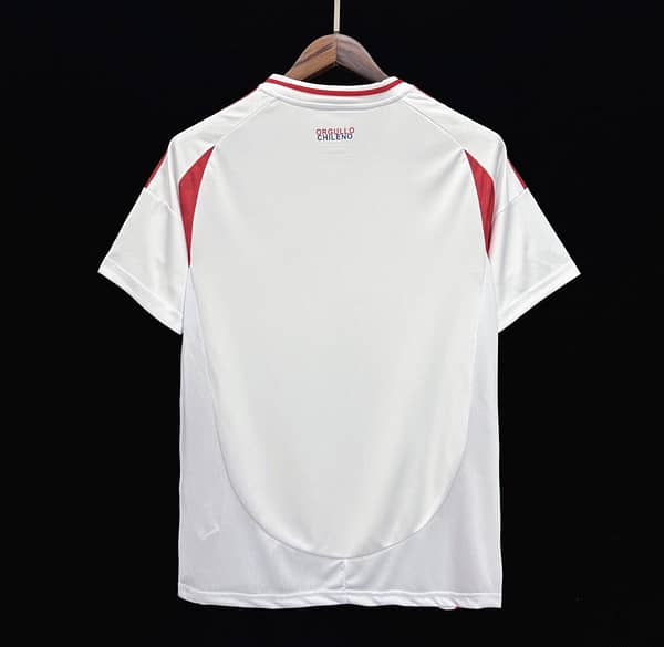 2024 Chile Away White Jersey - Image 2