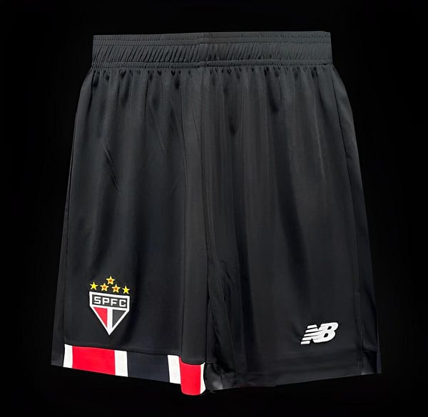 24/25 Sao Paulo Away Black Shorts