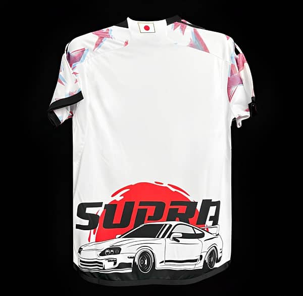 2022 Japan Away White Supra Car Jersey - Image 2