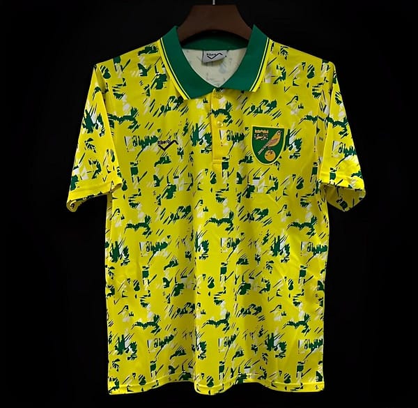 Retro 92/94 Norwich City Home Jersey