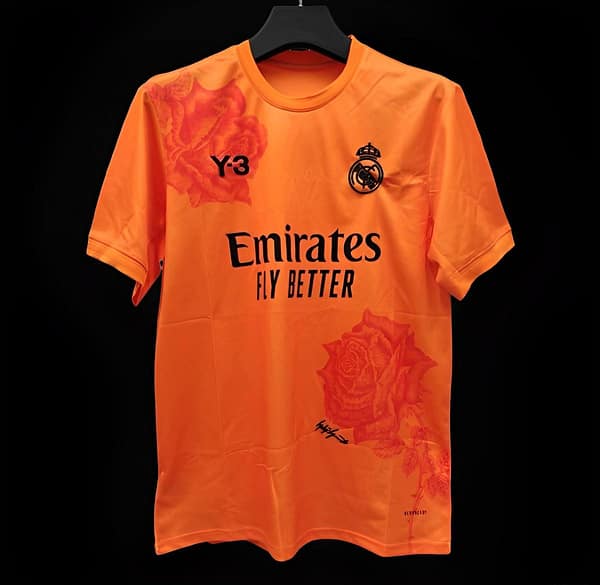24/25 Real Madrid x Yamamoto Orange Jersey