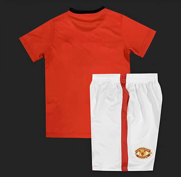 Retro Kids 09/10 Manchester United Home Jersey - Image 2