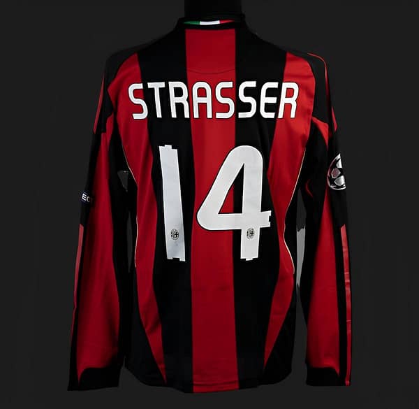 Retro 10/11 AC Milan Home Long Sleeve Jersey - Image 2
