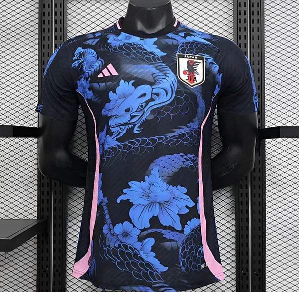 Player Version 2024 Japan Black/Blue Dragon Concept Jersey - Image 9