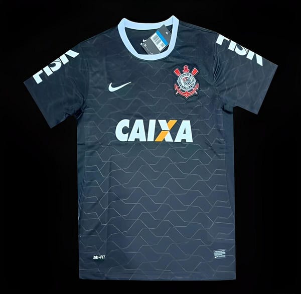 Retro 12/13 Corinthians Away Black Jersey