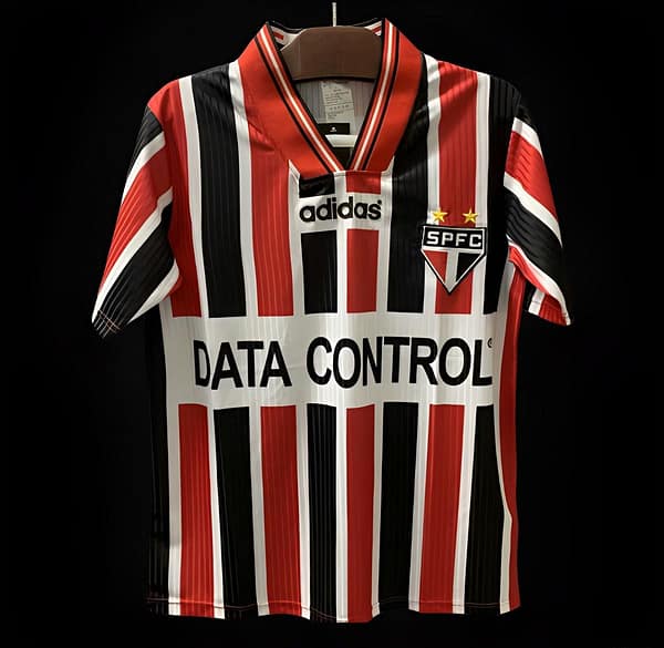 Retro 96/97 Sao Paulo Away Red Jersey