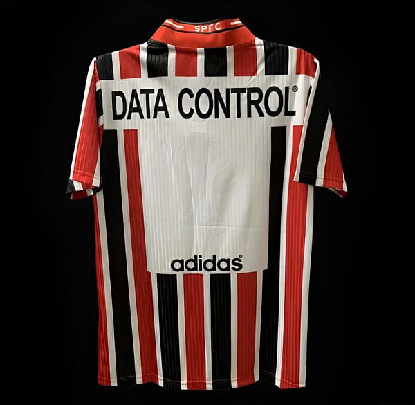 Retro 96/97 Sao Paulo Away Red Jersey - Image 2