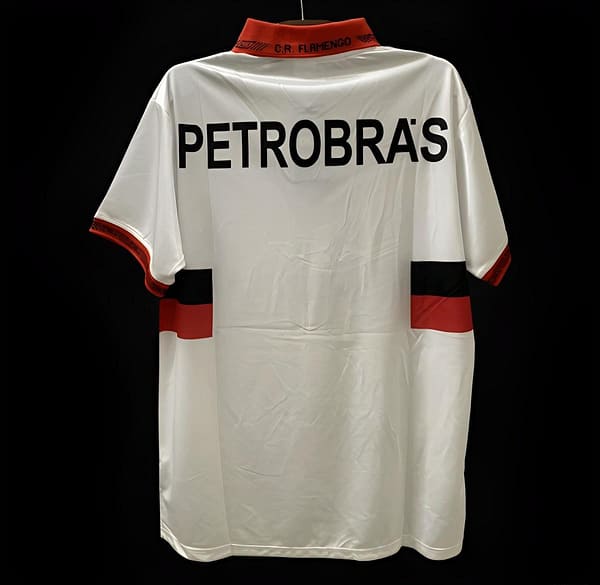 Retro 93/94 Flamengo Away White Jersey - Image 2